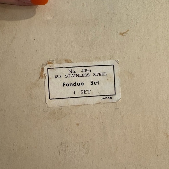 Vintage Himark Stainless Steel Fondue Set Japan - Picture 3 of 16